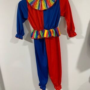 Colorful Clown Kids Costume